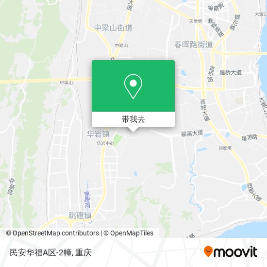 民安华福A区-2幢地图