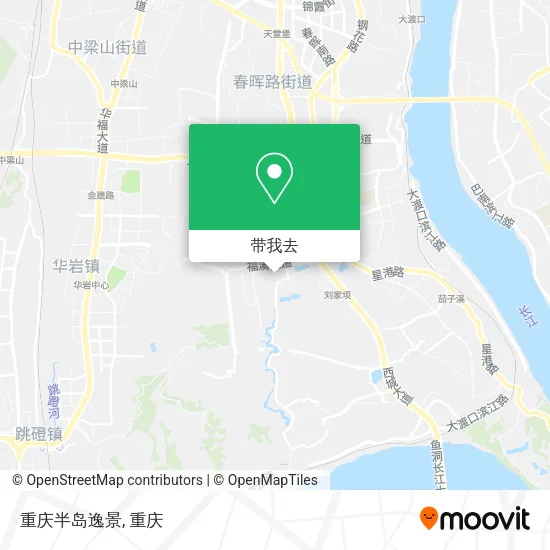 重庆半岛逸景地图