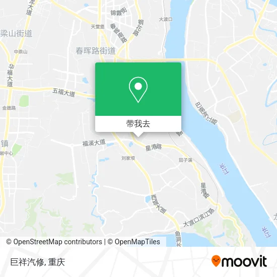 巨祥汽修地图