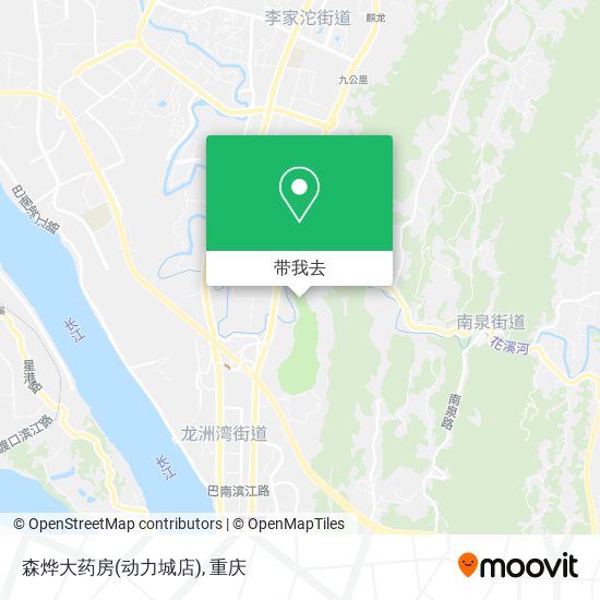 森烨大药房(动力城店)地图