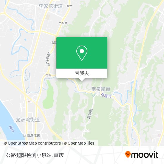 公路超限检测小泉站地图