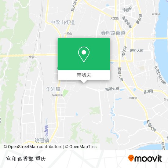 宫和·西香郡地图