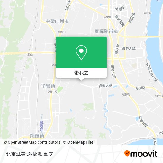 北京城建龙樾湾地图