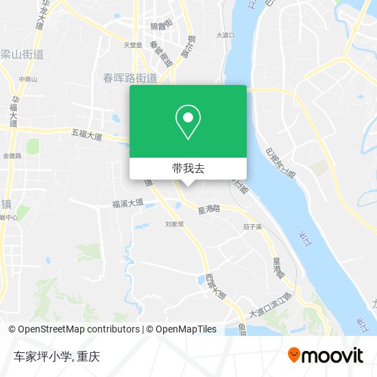 车家坪小学地图