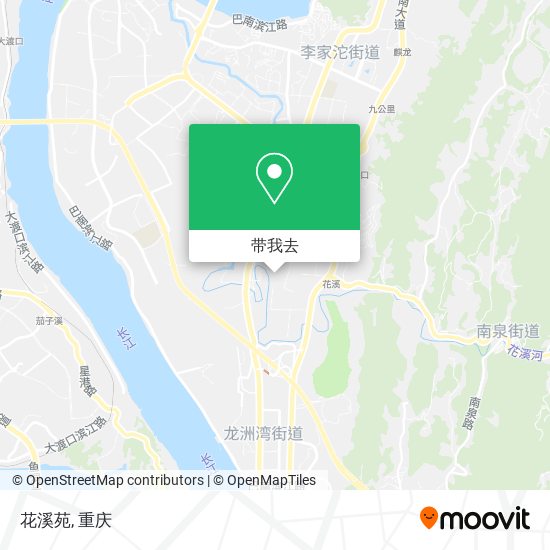 花溪苑地图