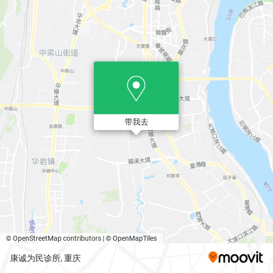 康诚为民诊所地图