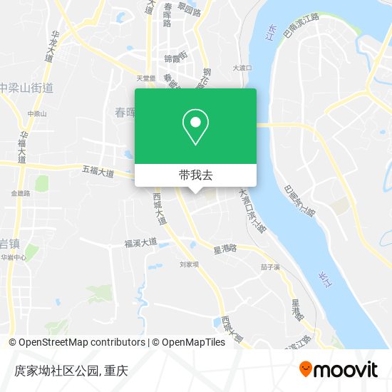 庹家坳社区公园地图