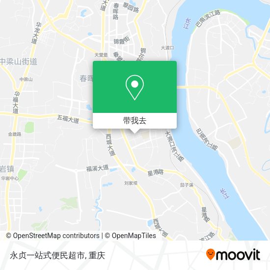 永贞一站式便民超市地图