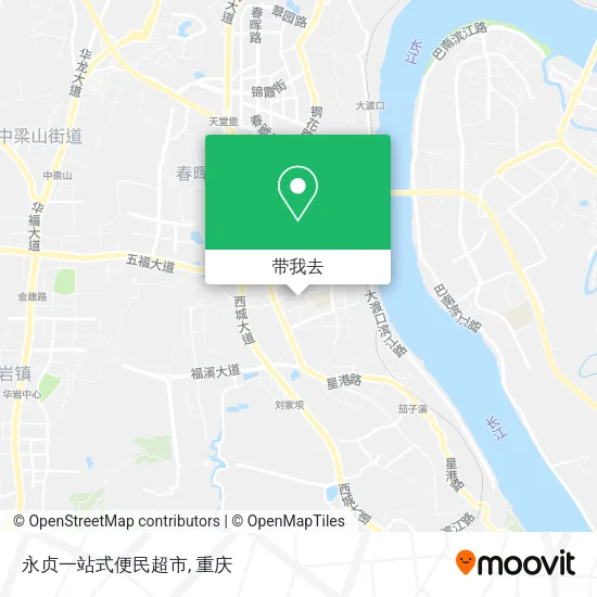 永贞一站式便民超市地图