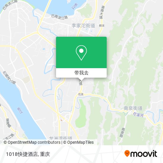 1018快捷酒店地图