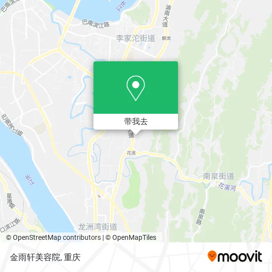 金雨轩美容院地图