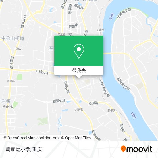 庹家坳小学地图