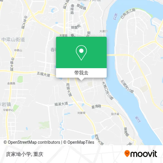 庹家坳小学地图