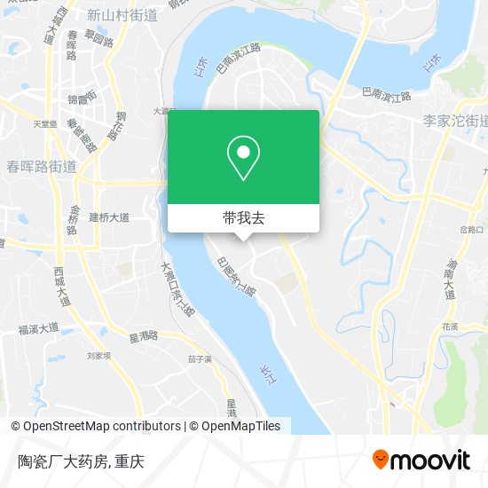 陶瓷厂大药房地图