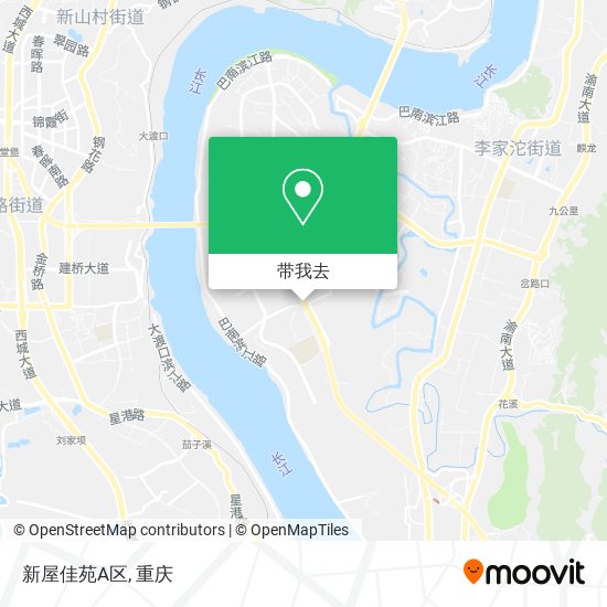 新屋佳苑A区地图
