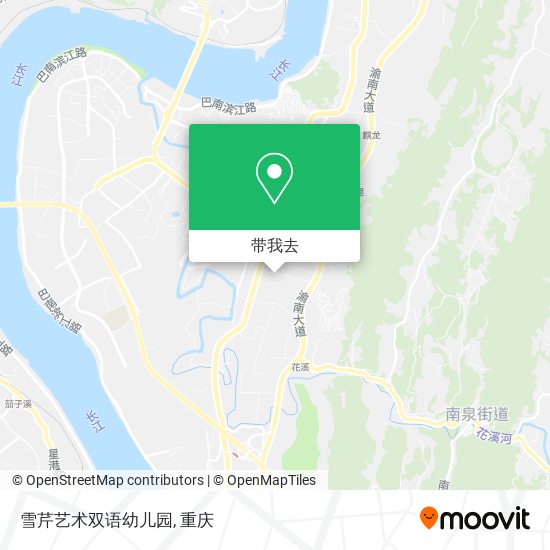 雪芹艺术双语幼儿园地图