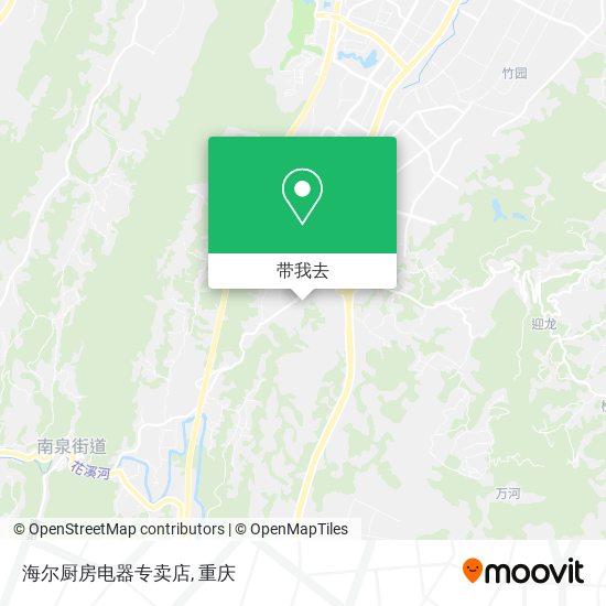 海尔厨房电器专卖店地图