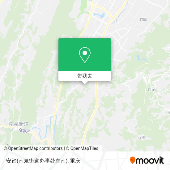 安踏(南泉街道办事处东南)地图