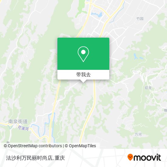 法沙利万民丽时尚店地图