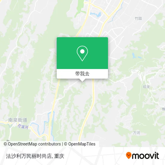 法沙利万民丽时尚店地图