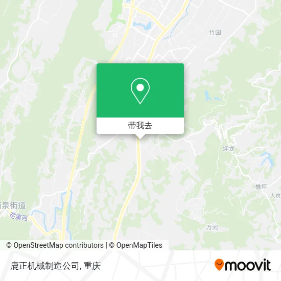鹿正机械制造公司地图