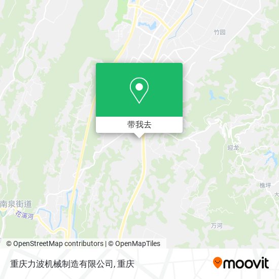 重庆力波机械制造有限公司地图