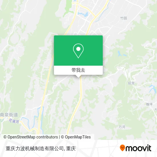 重庆力波机械制造有限公司地图