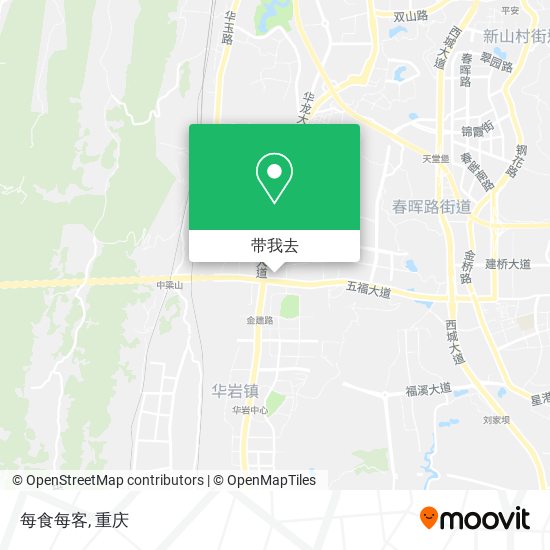 每食每客地图