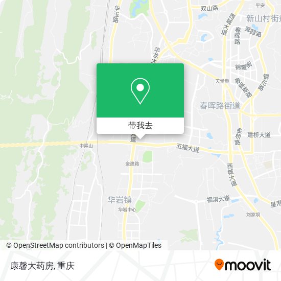 康馨大药房地图
