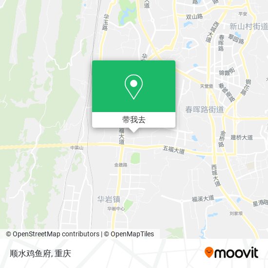 顺水鸡鱼府地图