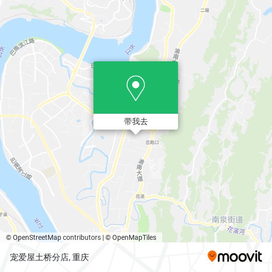 宠爱屋土桥分店地图
