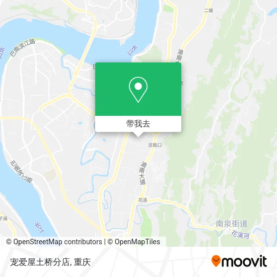 宠爱屋土桥分店地图