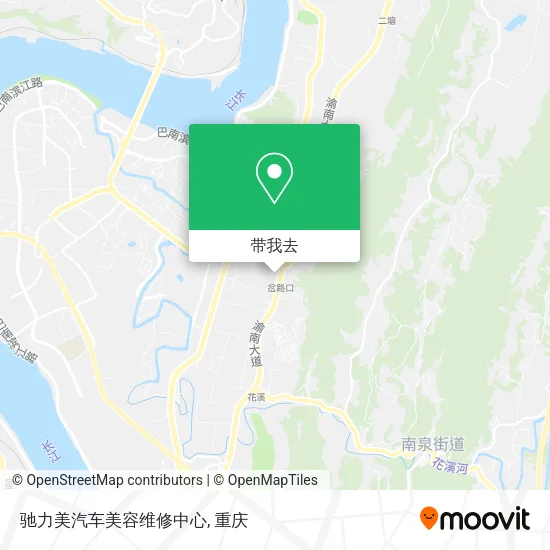驰力美汽车美容维修中心地图