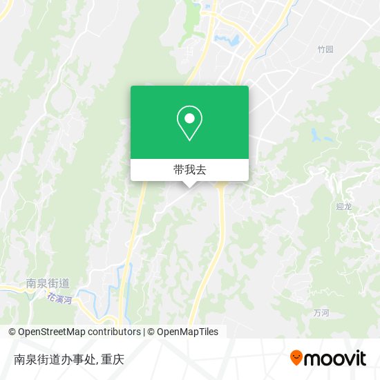 南泉街道办事处地图