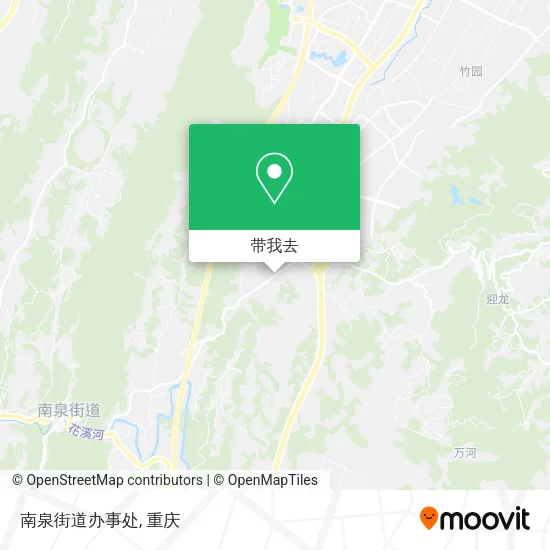 南泉街道办事处地图