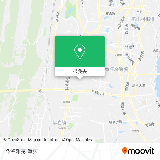 华福雅苑地图