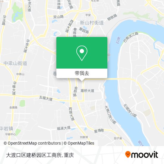 大渡口区建桥园区工商所地图