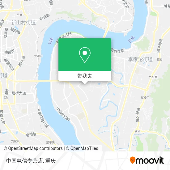 中国电信专营店地图