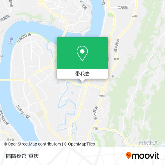 陆陆餐馆地图