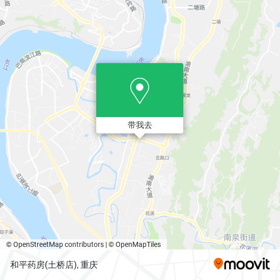 和平药房(土桥店)地图
