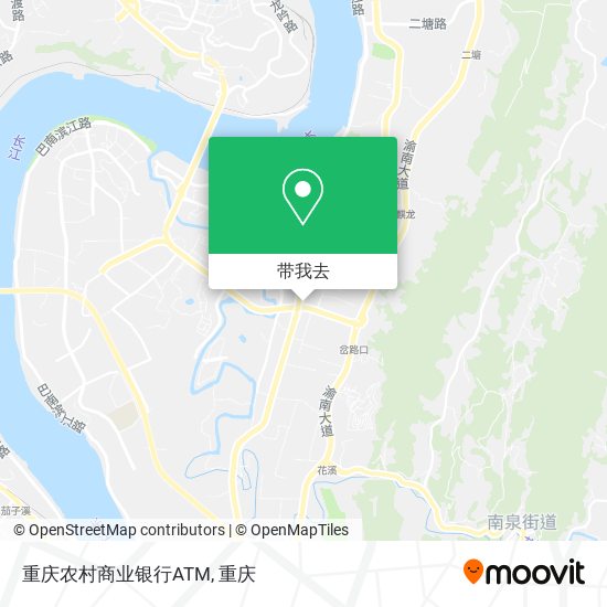 重庆农村商业银行ATM地图