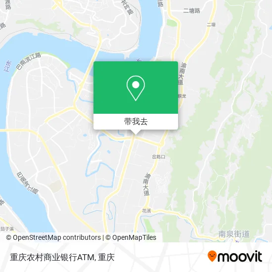 重庆农村商业银行ATM地图