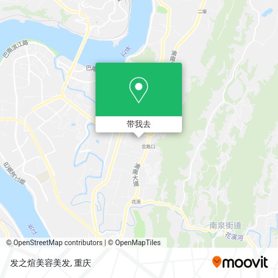 发之煊美容美发地图