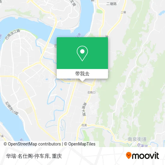 华瑞·名仕阁-停车库地图