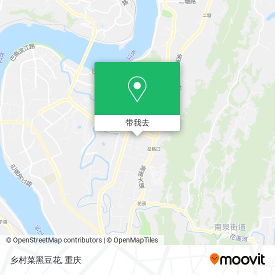 乡村菜黑豆花地图