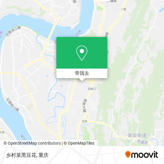 乡村菜黑豆花地图