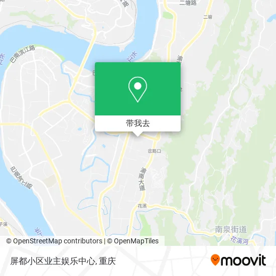 屏都小区业主娱乐中心地图