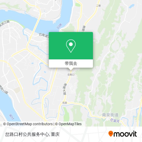 岔路口村公共服务中心地图