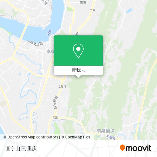 宜宁山庄地图