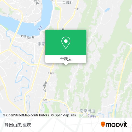 静园山庄地图